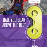 Skydiving Virtual Reality Father's Day Card
