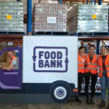 Hallmark volunteers at Food Bank in Autralia