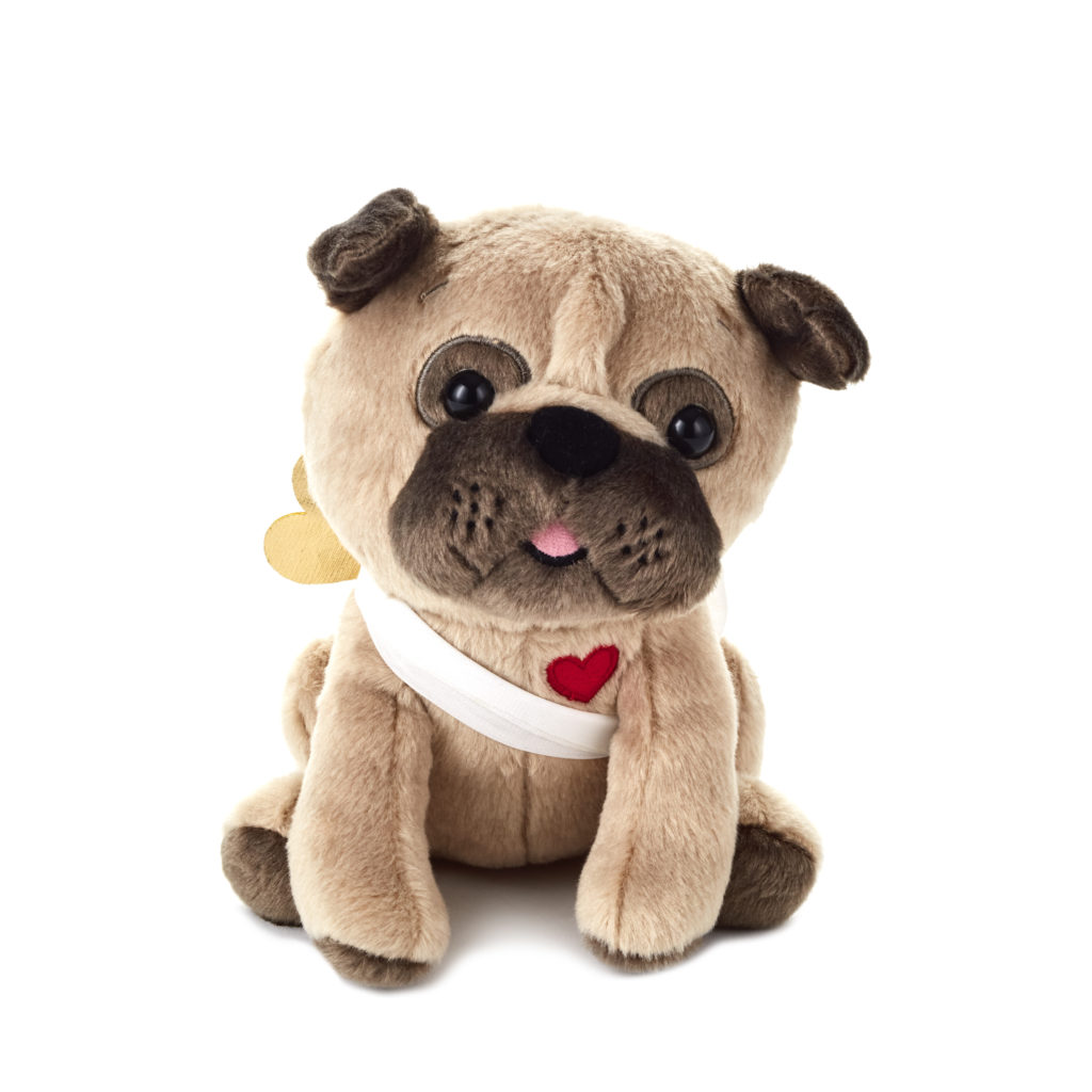 hallmark pug stuffed animal