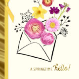 A Springtime Hello Easter Card