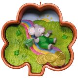 Cookie Cutter Mouse Leprechaun Ornament