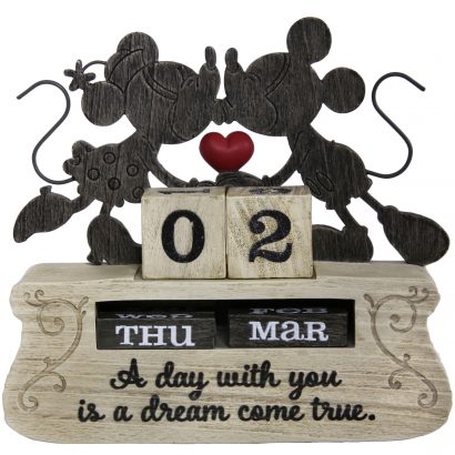 Mickey Mouse and Minnie Mouse Perpetual Calendar