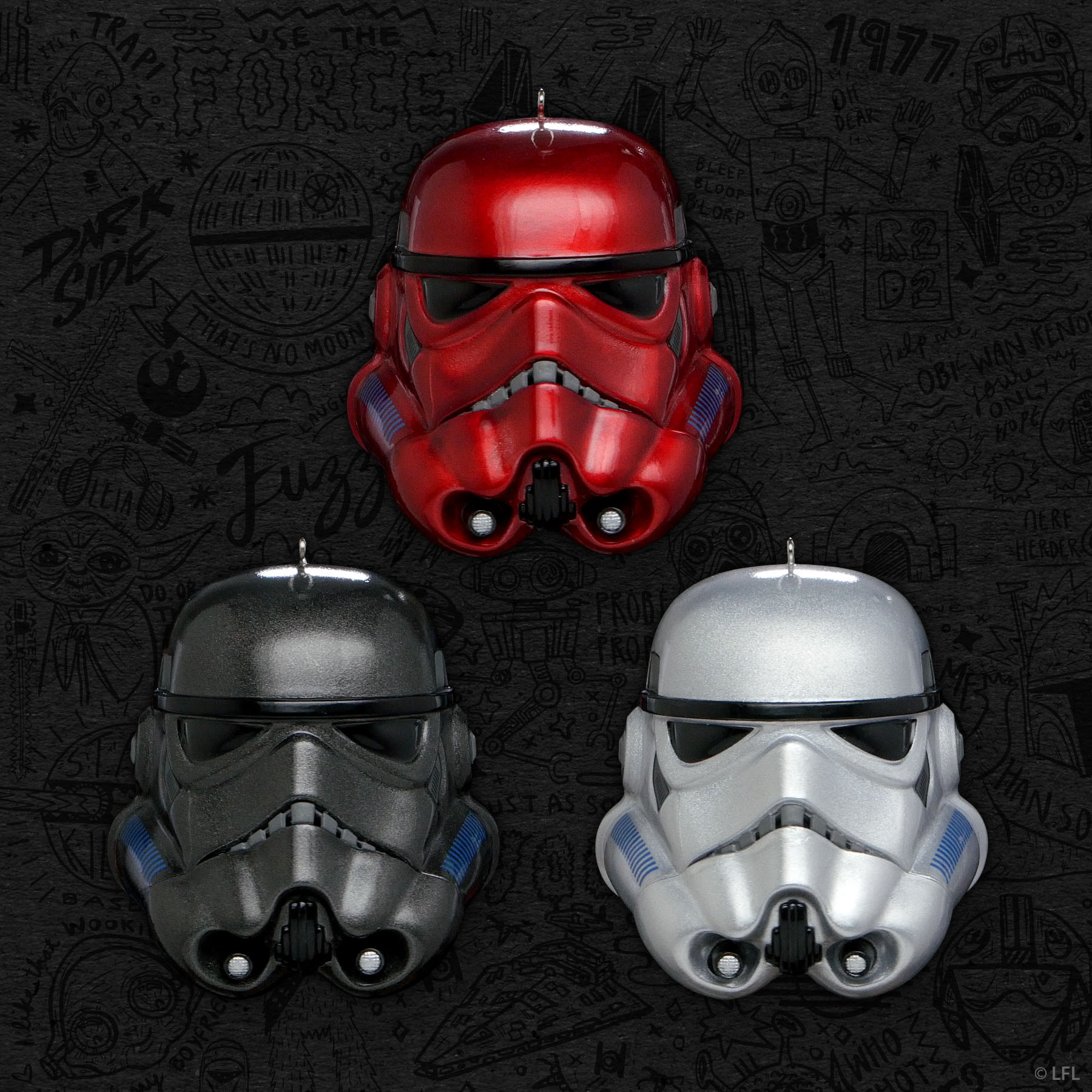Imperial Stormtrooper™ Keepsake Ornament blind box offers three different r...