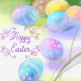Spring Color Easter Card