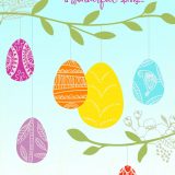 Happy Easter Wonderful Spring Easter Card