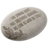 His Love Is With Us Still Garden Stone