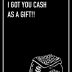 Cash as a Gift Shoebox Card