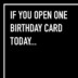 If You Open Shoebox Card