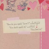 Winnie the Pooh Valentine's Day Card for Daughter