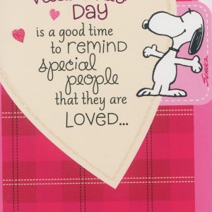 Snoopy Reminder Valentine's Day Card - Hallmark Corporate