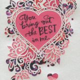Best in Me Valentine's Day Card for wife