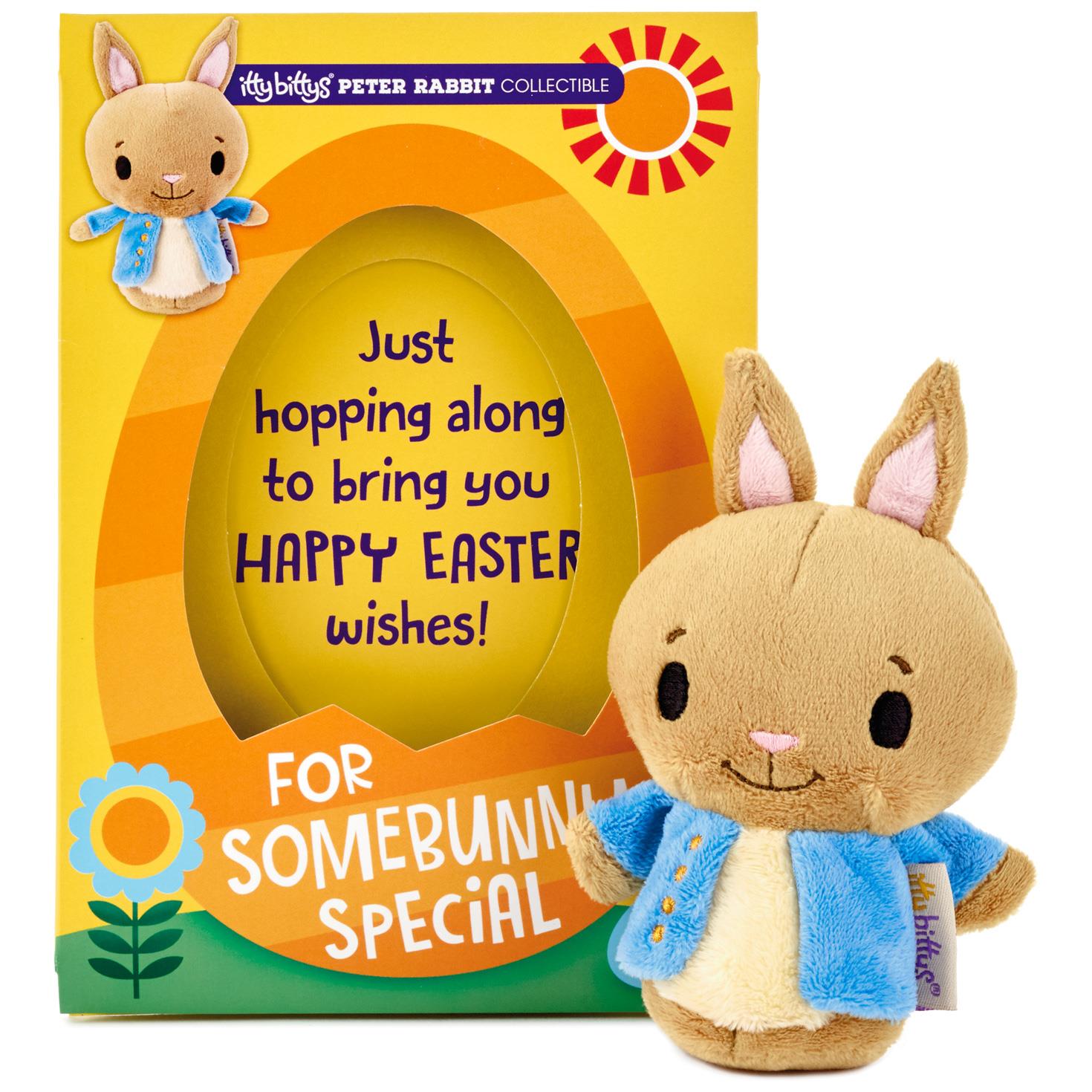 Itty Bittys Peter Rabbit Easter Card With Stuffed Animal