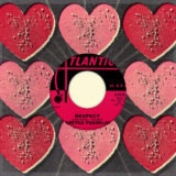 Respect Valentine's Day Card with Vinyl Record
