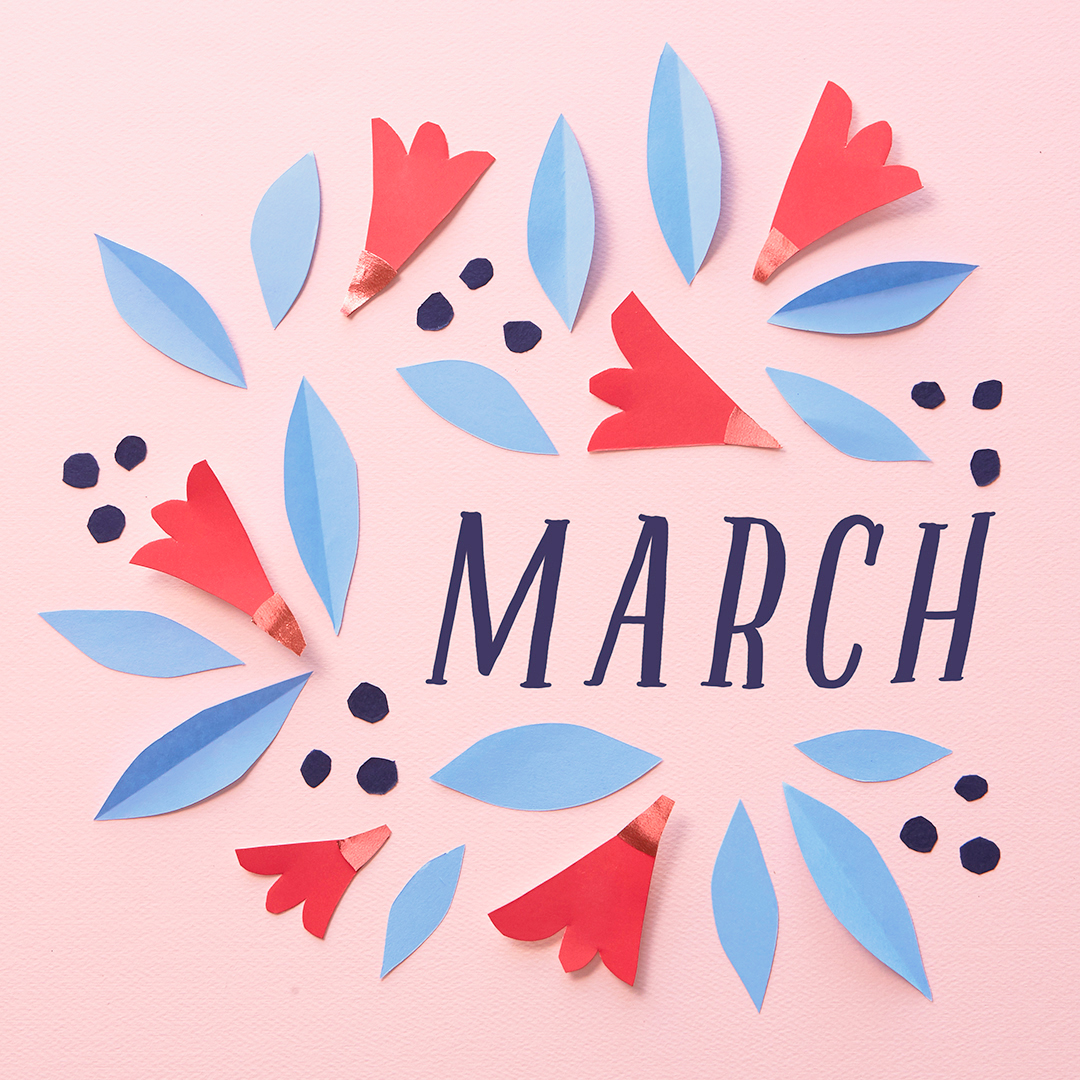 March Calendar Flip