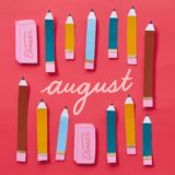 Calendar Flip - August