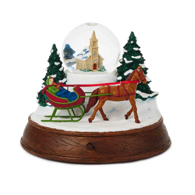 Evergreen Water Globe Hallmark Corporate