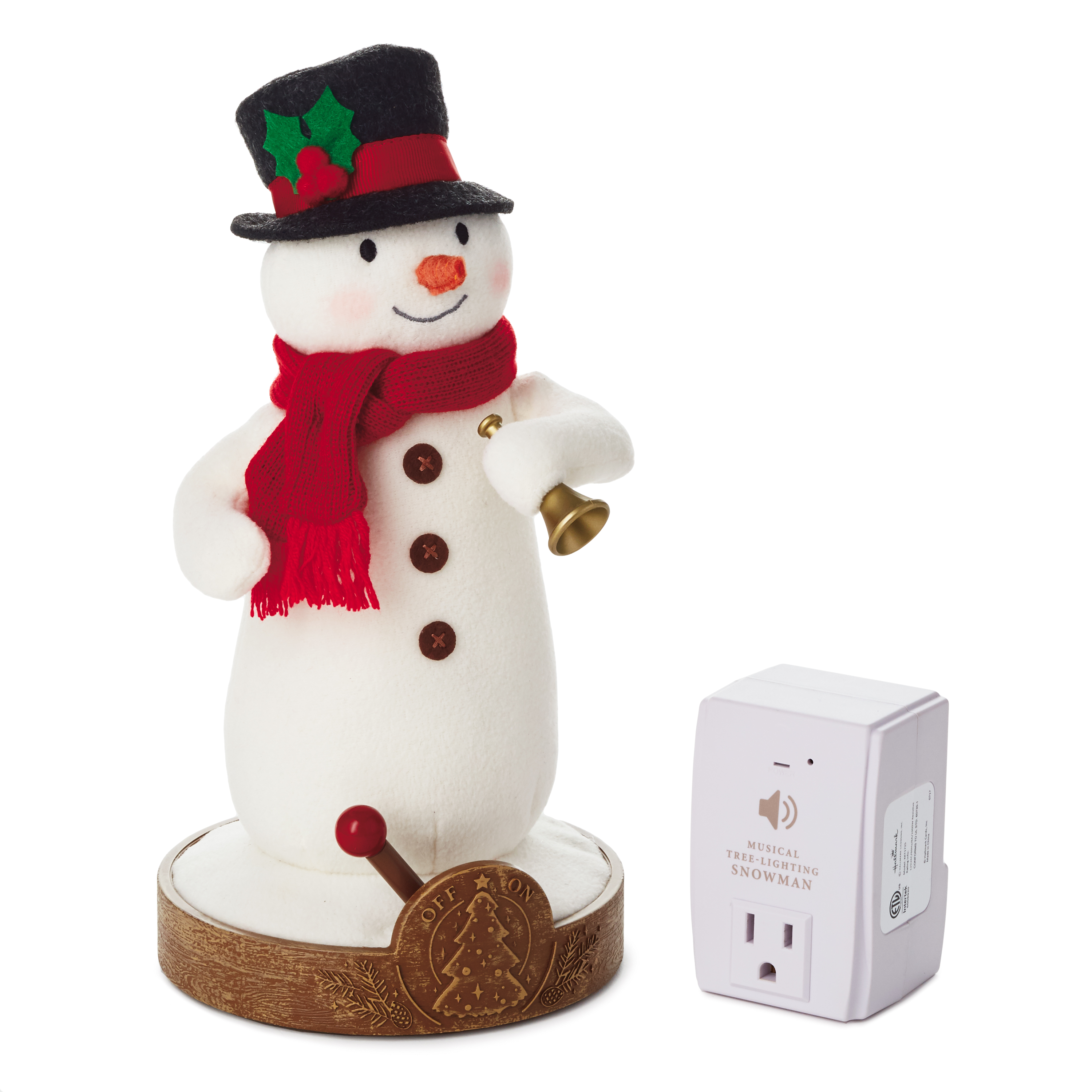 Hallmark plush cheap snowman 2018