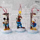 Disney Christmas Carolers Limited Edition Storytellers Ornaments, Set of 3