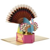 Classic Turkey Thanksgiving Pop-Up Card