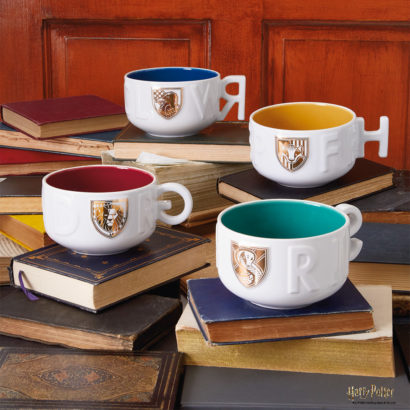 Harry Potter Gifts 4 Hogwarts Houses Soup Mugs