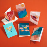 Morgan Harper Nichols Hallmark Collection paper greeting cards with various designs.