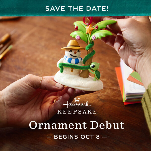 Hallmark Brings Christmas Joy Early With Keepsake Ornament Debut, Oct