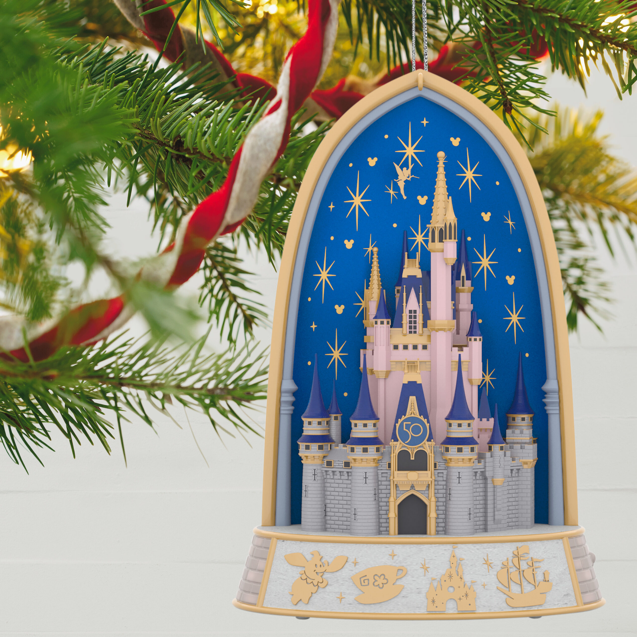 Hallmark Keepsake outlets Ornament Disney Castle 50th Anniversary