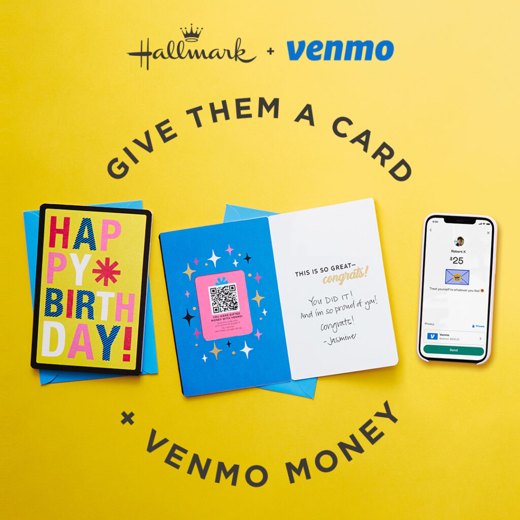 Hallmark And Venmo Launch First-of-its-kind Hallmark + Venmo Cards 