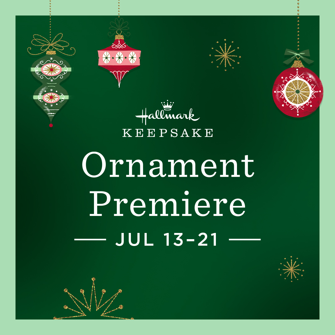 Hallmark Gets Into the Holiday Spirit Early with Keepsake Ornament ...