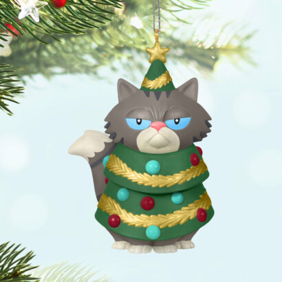 Festive Feline Ornament